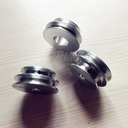 50 double groove round belt pulley type Y motor pulley 10/11/12/14/15/16/18/20MM bore size