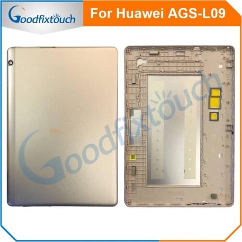 For Huawei AGS-L09 AGS-W09 BZA-W00 Back Cover Battery Cover With Power Volume Button Back Housing For Huawei AGS-L09 W09 BZA-W00
