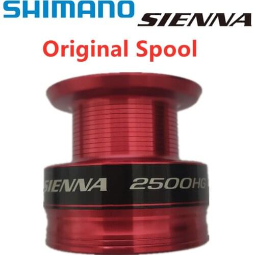 100% original Old Version Shimano SIENNA Fishing Reel SPARE SPOOL 1000 2500 4000 SIZE