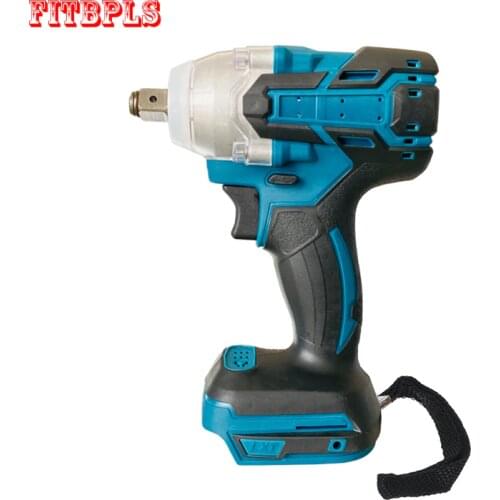 18V Electric Brushless Impact Wrench Rechargeable 1/2 Socket Wrench Power Tool Cordless Without Battery&accessories
