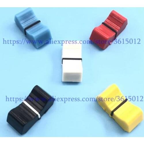 5pcs Mixer fader 5 color Slider Fader Knobs replace FOR ALLEN & HEATH XONE 1D 2D 3D 4D 32 62 464 S2