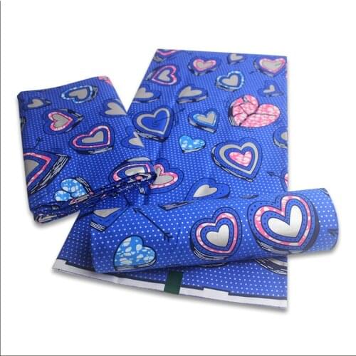 African Golden Wax Fabric Prints Batik 100%cotton For Wedding Dress High Quality Nigeria Wax Golden Loincloth 6yards/pcs