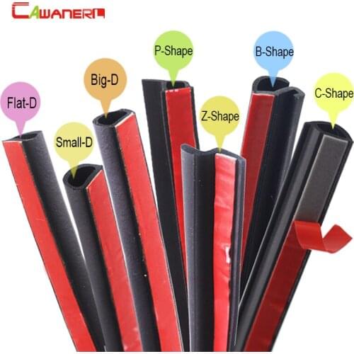 Cawanerl Full Car Hood 4-Door Trunk Rubber Sealing Strip Kit Seal Edge Trim Weatherstrip Noise Control For Porsche Panamera