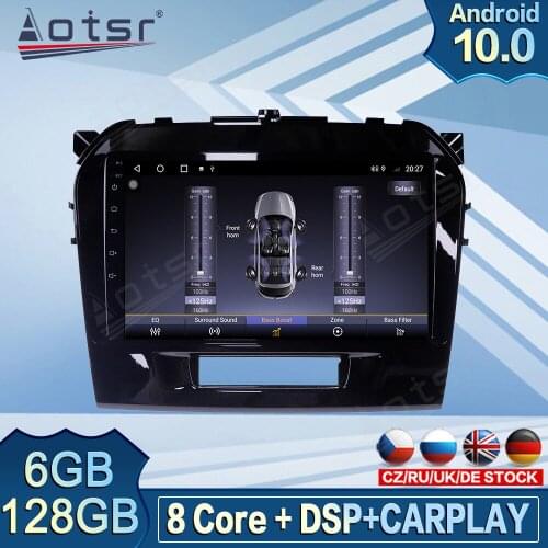 For Suzuki Spresso Android GPS Navigation Multimedia DVD Player Touch Screen Unit 128GB Carplay Car Radio Tape Recorder Stereo