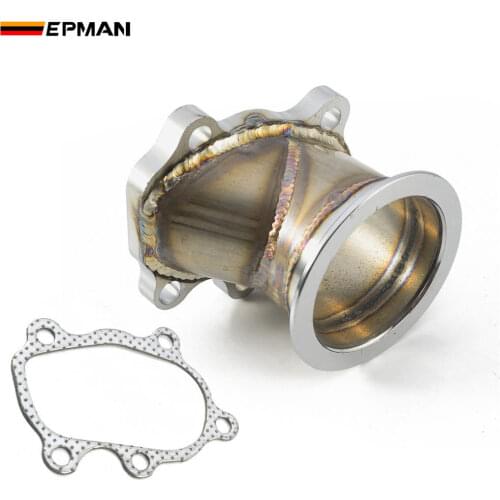 For GT25 GT28 T25 T28 Turbo Down Pipe 5 bolt to 2.5" 63mm V band Flange Adapter TK-CGQ44Z