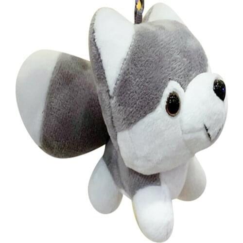 Gift Dog Stuffed Plush Toy animal Doll , Doggies Plush Toys with keychain
