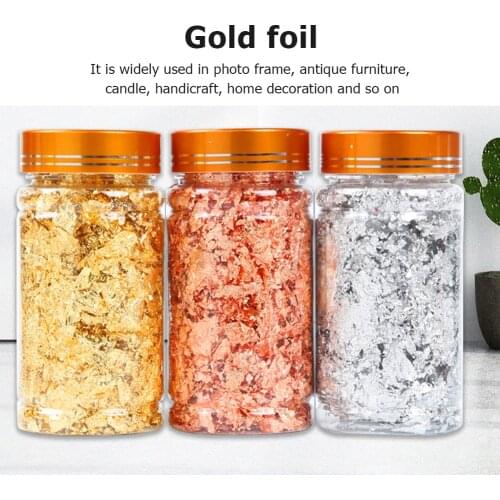 Exquisite Foil Art Craft Paper Bronzing Handicraftsc Silk Leaf Leaves Manicure Foil Paper DIY Gilding Nail Flake Art