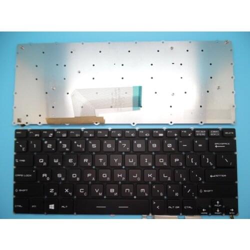 Tops notebook keyboard for MSI GS40 GS32 GS30 GS43VR 6QE-233RU 6RE-007RU RUSSIAN/SPANISH/Thailand/UK/US layout
