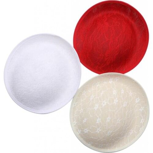 3pcs Retro Style Womens Round Fascinator Hat Base Lace Bowler Hat Making