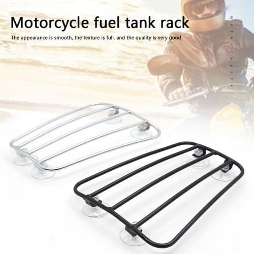 Motorcycle Fuel Tank Luggage Rack Rack Fuel Tank Backpack Rack With Powerful Suction Cup Motorcycle Accessories