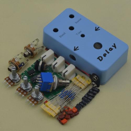 DIY Delay Guitar Effect Pedal Delay Guitar Effects Suite sky-blue Guita Pedal