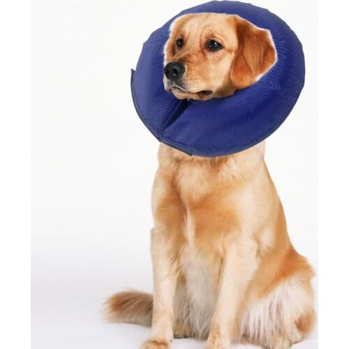 PVC inflatable pet collar inflatable cat and dog collar swimming ring pool