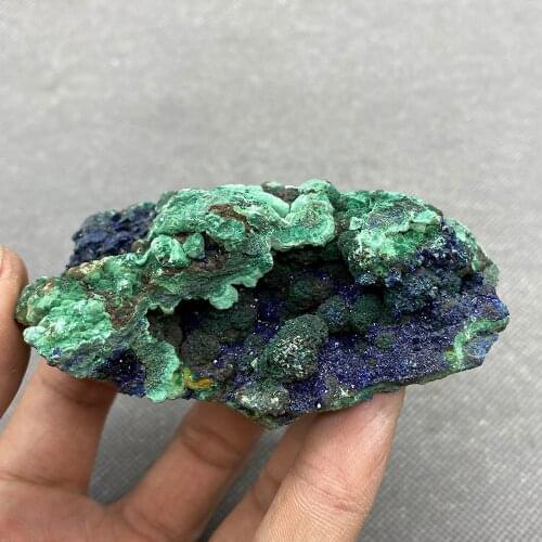 Natural azurite mineral cristal espécime da província de anhui, china