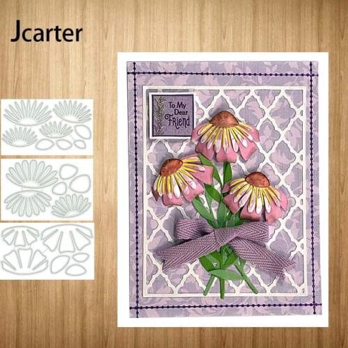 2021 New Arrival Sunflower Leaves Metal Cutting Dies Craft Die Cut Stencil Scrapbooking Card Making Mould Sheet Decor Template