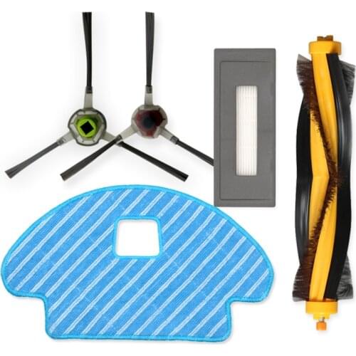 Main Brush Roller Side Brushes Mop Cloth Hepa Filter for Ecovacs Deebot OZMO 930 Robot Vacuum Cleaner Replacement