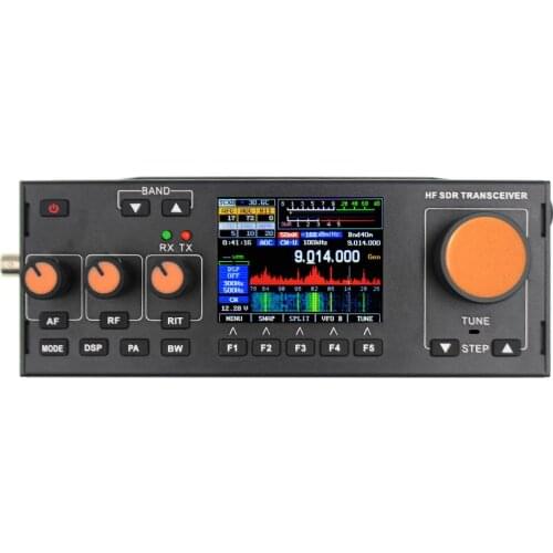 Recent 10-15W RS-918 SSB HF SDR HAM Transceiver Transmit Power TX 0.5-30MHz Mobile Receiver