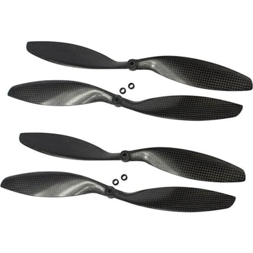 8045 1045 1047 1147 1238 1260 1245 CF 3k Carbon Fiber CW CCW Propellers Props for Racing Drone FPV Racer
