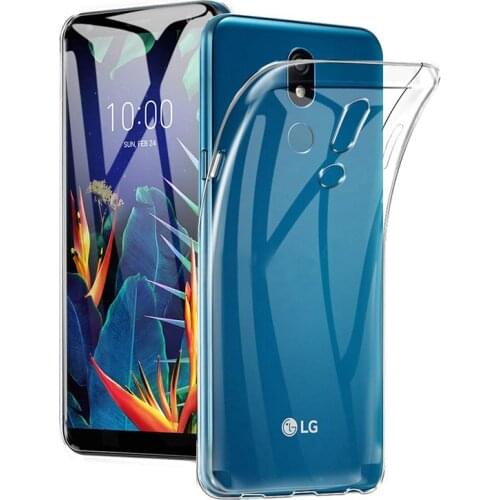Transparent Case for LG K40 K40S K41S K42 Silicone Phone Back Bag Soft TPU Bumper For LG K52 K62 X4 2019 Jelly Clear Slim Funda