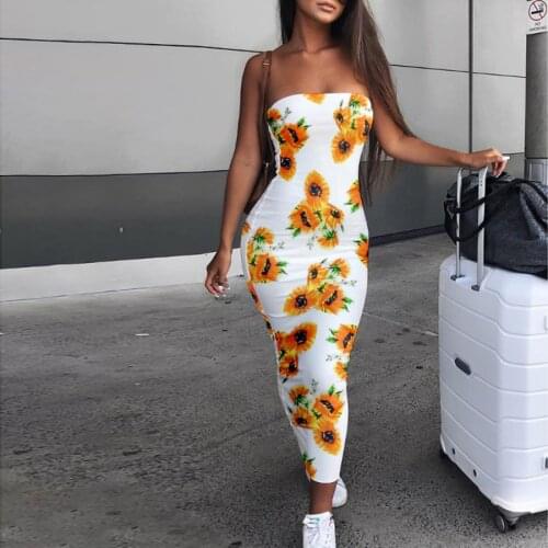 Rosa Petunie Long Summer Dresses