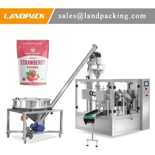 Strawberry Powder Rotary Filling And Sealing Machine