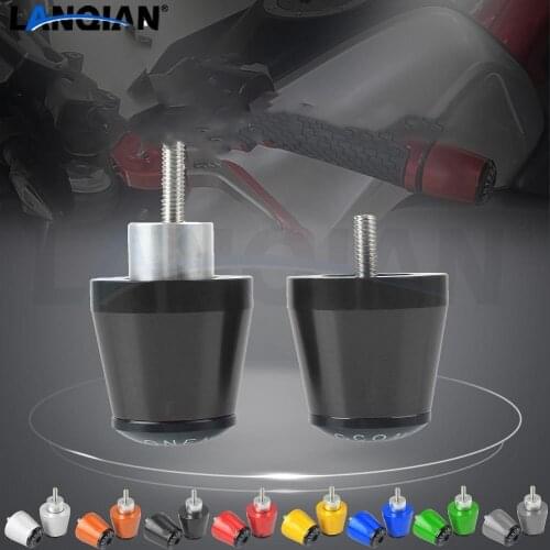 Motorcycle Handle Bar End Cap Anti Vibration Silder Plug For Vespa LT LX GT GTS GTV 60 125 150 200 250 300 300ie Accessories