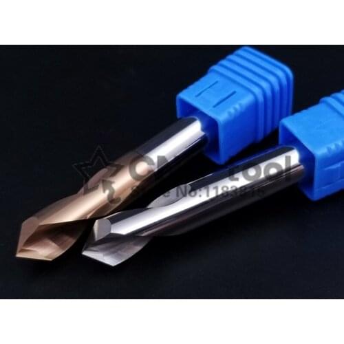 1pc 60 90 120Degree Spot Drill Bit 2/3/4/5/6/8/10/12/14/16mm Machine Hole Drill Chamfering Tools Tungsten Carbide Steel for Alum