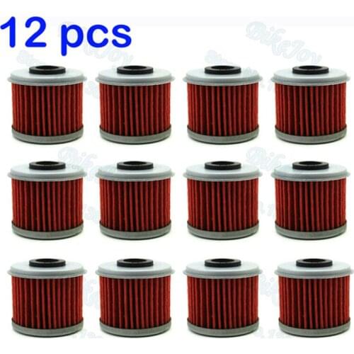 12pcs/pack Oil Filters For Honda TRX450R TRX450ER CRF 150F 150R 250R 250X 450R CRF450X