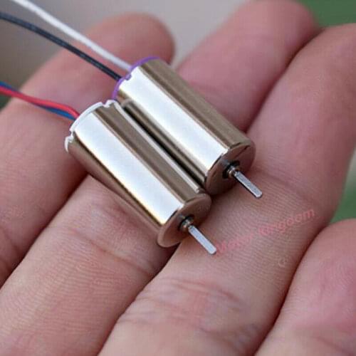 1020 10mm*20mm DC 6V 7.2V 51600RPM Ultra-High Speed Micro Coreless electric Motor DIY RC Drone