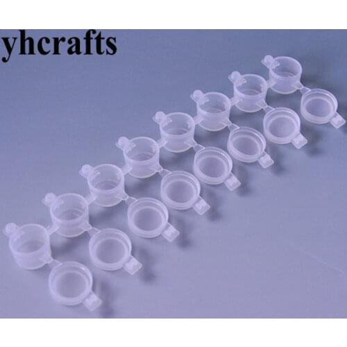 20PCS/LOT,Plastic 2ml 8 box,Paint palette Paint box Art tools Kindergarten arts and crafts Painting Supplies Drawing toys DIY