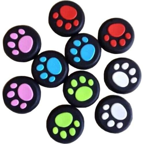 4 X Colorful Analog Joystick Button Protector for Sony PS4 Controller