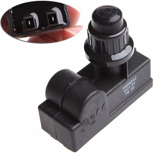 BBQ Gas Grill Replacement 2 Outlet AA Battery Push Button Ignitor Igniter Black