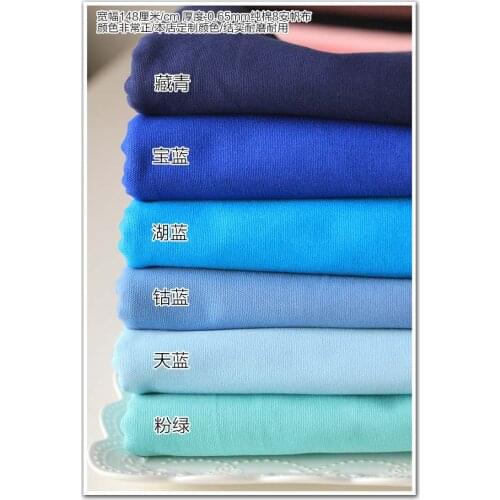 Dailylike 0.5m Solid Cotton Canvas Handmade DIY Cloth Fabric British Japanese Wind Cartoon Flowers and Animals Fabric Embroidery