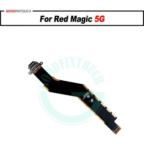 For red Magic 5G NX659J USB Port Dock Charging Charger flex cable replacement parts For Redmagic 5G nx659j