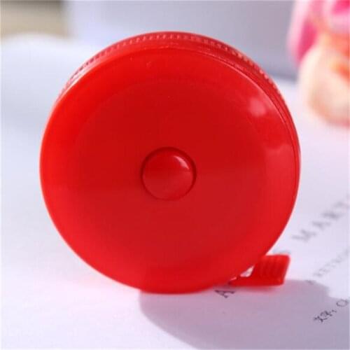 1.5m/60inch Three Colors Tape Measures Dual Sided Retractable Tools Automatic ABS Flexible Mini Sewing Measuring Tape