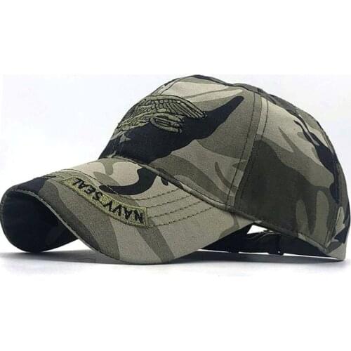 Hot Army Cap Camo Baseball Cap Men Camouflage Snapback Tactical Cap Mens Baseball Caps Gorra fishing Snapbacks 55-61CM