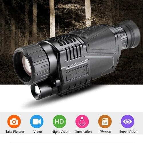 High Definition Infrared Night Vision Monocular Infrared Night Vision Hunting Digital Scope For Outdoor Bird Watching Hunting