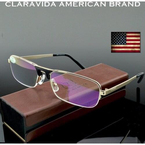 Titanium Alloy Men Ultralight Business Luxury Reading Glasses +0.75 +1.00 +1.25 +1.5 +1.75 +2.00 +2.25 +2.5 +2.75 +3 to +4