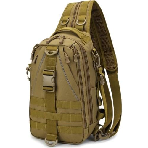 Men Tactical Hiking Backpack Chest Bag Military Camouflage Fishing Shoulder Sling Climbing Camping Mochila Militar