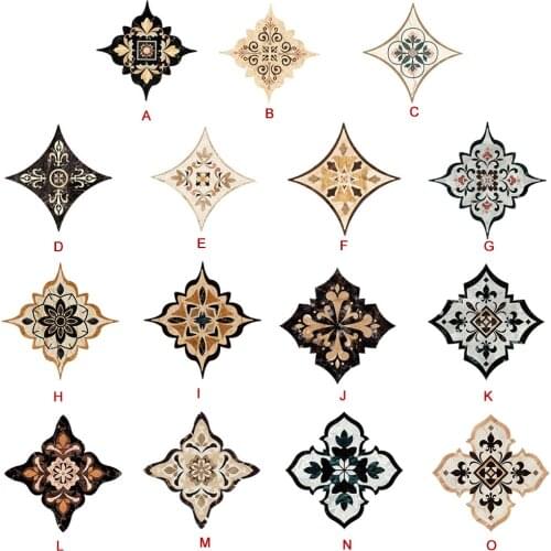 Tile Sticker PVC Backsplash Applique 21 Pcs Home Decor Living Room Multicolor Smooth 8*8cm Bathroom Kitchen Durable Waterproof