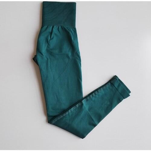 Fitness clothes Women Yoga Pants Gym Seamless Leggings push up Pants Exercise Padded workout running Suit Sportswear Athletic