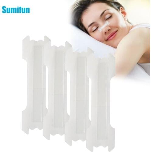5Pcs Anti Snoring Nasal Strips Help Breathing Stop Snore Relief Stuffy Nose Improve Sleeping Breathe Right Better Health Care