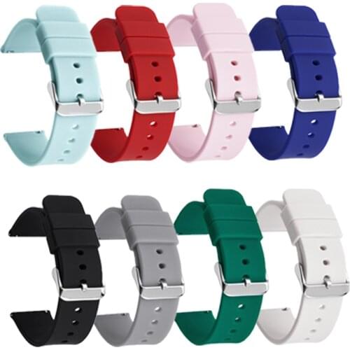 20mm Silicone Watchband Wristband Strap Bracelet for Nokia Withing Steel HR 40mm Belt Sport Wrist band For NOKIA STEEL Watch