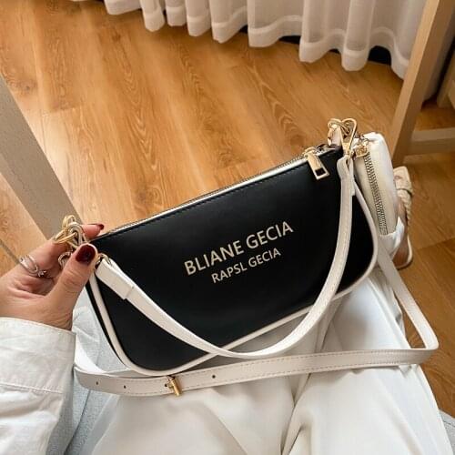 Women Fashion Portable Shoulder Messenger Bags Patchwork Quality PU Leather Handbag Elegant Ladies Designer Small Totes Bag