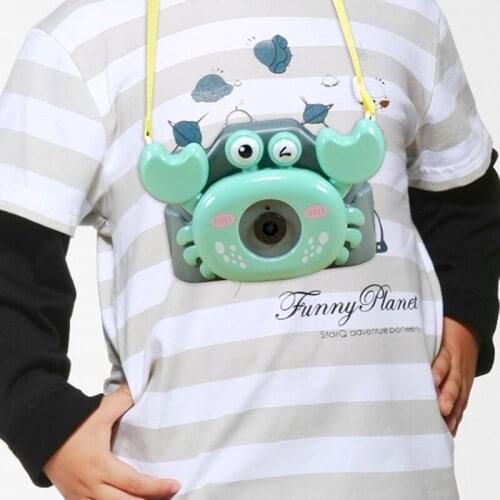 066B Blowing Bubble Crabs Baby Bath Toy Bubble Maker Soap Machine Safe and Convenice Toy for Children with Music Water Toy