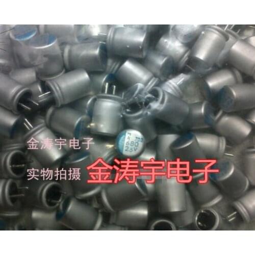 100pcs 680uF 2.5V NCC PSA serires 8x11.5mm Super Low ESR 2.5V680uF For Motherboard VGA Solid Capacitor