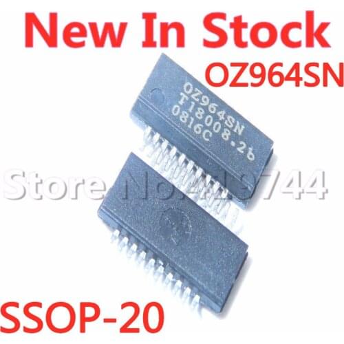 5PCS/LOT OZ964ISN OZ964SN SMD SSOP-20 LCD high voltage board chip In Stock NEW original IC