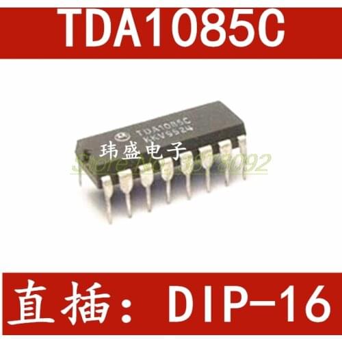 5pcs/lot TDA1085C TDA1085CG TDA1085 DIP16 1085C 1085 IC universal motor speed controller 1085C in-line DIP-16 Chips