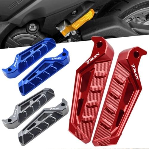 For TMAX T-MAX 560 530 500 TMAX560 Motorcycle Accessories Rear Passenger Footrest Foot Rest Pegs Rear Pedals anti-slip pedals