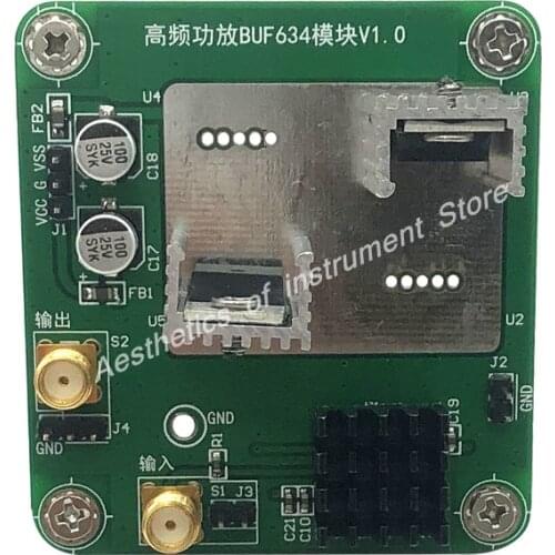 BUF634 Module High Frequency Power Amplifier 2.5W/32V Output 09 Broadband DC Amplifier Conditioning