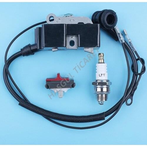 Hsgl Motorlu Chainsaw Husqvarna 365 /372 Button Spark Plug Ignition Coil Set